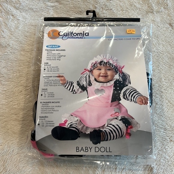 Baby Rag Doll Costume 12-18 months NEW - Picture 8 of 8